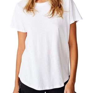 XS Women’s White Crew Tee